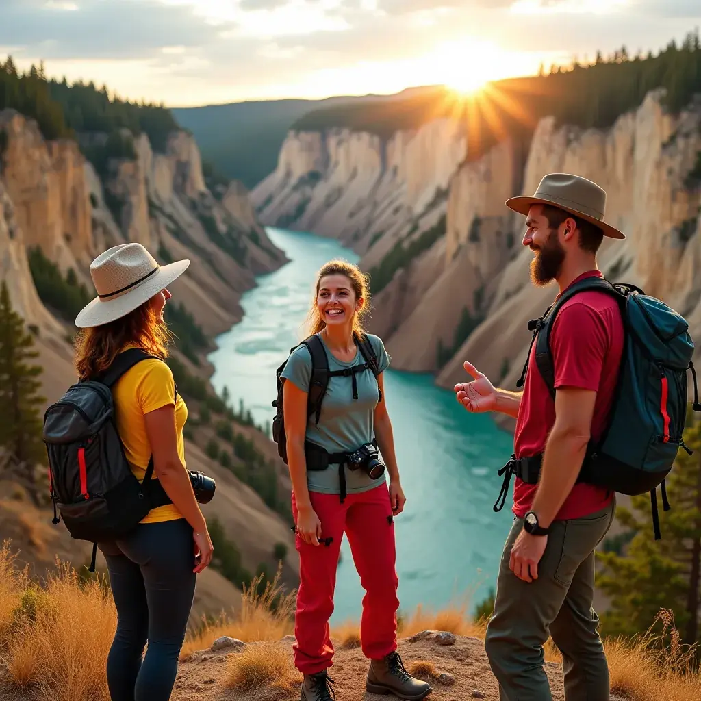 Снежные вершины гор в национальном парке Йосемити